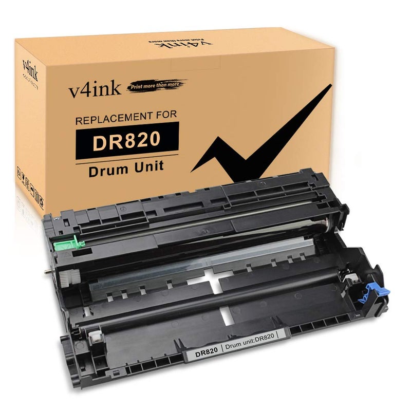 v4ink Compatible DR820 Drum Replacement for Brother DR-820 Drum Unit use with HL-L6200DW L6200DWT L5100DN L6300DW L5200DWT L5200DW MFC-L5850DW MFC-L5900DW L6700DW L5800DW L5700DW Printer NOT Toner - Image 1